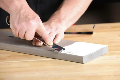 Using Two Piece Stainless Steel Prybar Scraper Set With 90 Degree Pry Ends Remove Residue From Gaskets And Surfaces