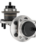 Rear Wheel Bearing Hub Assembly 512403 Fits Toyota Corolla 2009-2018 Matrix 2009-2013 Pontiac Vibe with 5 Lug ABS, 2 Pack.