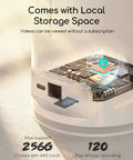 4MP Wireless Outdoor Security Camera Solar Powered No Subscription PIR Detection 2.5K Color Night Vision circuit board