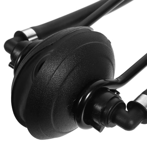Close-up of Dual Tube Outboard Engine Flusher For Boats And Yachts, Dockside Pro Grade Marine Motor Cleaner Water Flushing System.