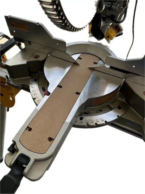 Zero Clearance Miter Saw Insert 2 Pack For Dewalt Sliding Compound Saws DHS780 DHS790 DWS779 DWS782 DWS780 on saw