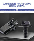 Heavy Duty Automotive Body Bolts And U Nut Clips Kit M6 1.0 Universal Car Fasteners For Hood Bumper And Fender Rust Resistant