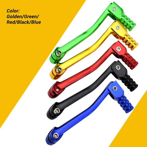 Assorted color CNC Aluminum Folding Gear Shift Levers For Dirt Bikes And Pit Bikes Fits CRF50 CRF70 XR50 XR70 TRX70 TRX90 S65 SSR 125
