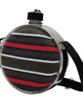 2 Quart Striped Desert Canteen Water Bottle For Hiking And Camping BPA Free with all-weather shell and comfort grip