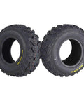Bearclaw EX 22x8x10 Front ATV UTV SxS Tires 6 Ply Aggressive All Terrain Tread With Rim Saver Technology 2 Pack