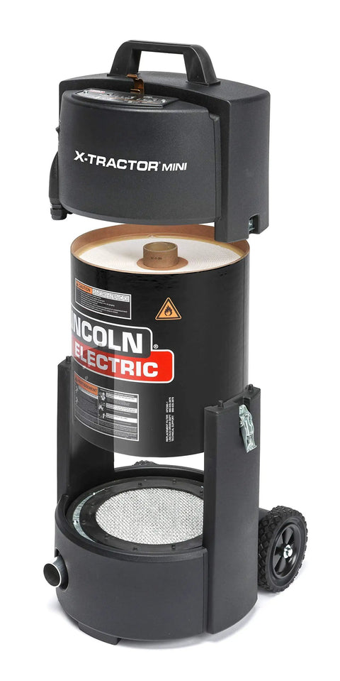 Portable Fume Extractor With 8 Foot Hose For Welding Soldering Grinding Fumes On The Go Lightweight Durable Air Purifier For Home Shop