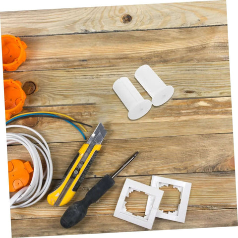 Super Cool DIYEAH Silicone Wall Hole Plugs Protecting Drywall Grommets Kit Made For Easy Screw Installation With Durable Antenna Protectors And Dirt Bike Throttle Tube Covers For Your Mini Split Lineset, white silicone plugs on wood