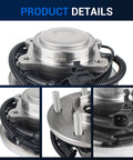 Close-up of Rear Wheel Hub And Bearing Assembly With ABS For Dodge Grand Caravan 2012 2020 Chrysler Town And Country 2012 2016