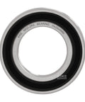 Close-up of 10 Pack 6802 2RS Ball Bearings 15x24x5mm with double rubber seals, pre-lubricated chrome steel for DIY projects.