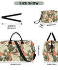 Dope Cool Dog Wear Sunglasses Travel Duffel Bag Gym Bag Sports Tote Weekender Overnight Bag For Women And Men Durable Polyester Carryall Size Diagram