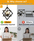Modern Eighteen Inch Black Chandelier Four Light Industrial Pendant Effortless Setup showing installation ease and customer satisfaction.