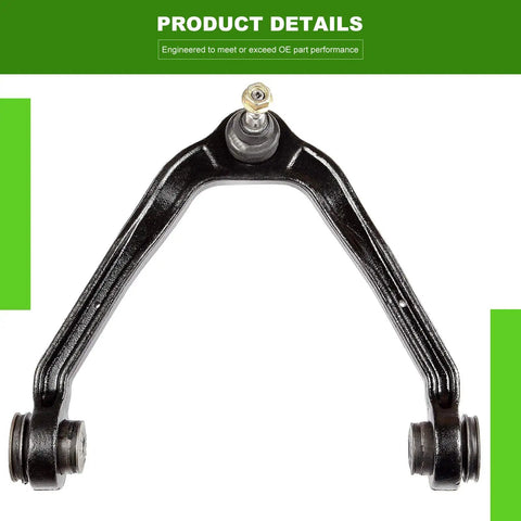 Front Suspension Kit For Chevy Silverado 1500 Suburban 1500 Tahoe 1999 To 2006 Includes Upper Control Arm Inner And Outer Tie Rod Ends Sway Bar Link And Lower Ball Joints black steel upper control arm