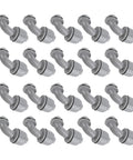Heavy Duty 20 Pack 1/2 Inch NPT Liquid Tight Connectors For Electrical Conduit Built Like A Tank With Crack Resistant Nylon 6.