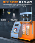 Fuel Injector Tester For Six Volt And Twelve Volt MPI Injectors Fix Misfire And Rough Idle Visualize Spray Pattern And Flow Rate