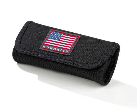 USA flag lens cleaning kit for Industrial Det Cord Glasses Set With Matte Black Frame And Clear Lenses included