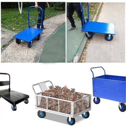Tough As Nails Heavy Duty Industrial Caster Wheels Top Plate Swivel Casters With Brakes For Furniture and Workbench on carts