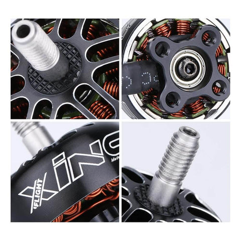 XING E Pro 2306 1700KV FPV Brushless Motor For 6S Racing Drones with 5mm shaft and durable build for high performance