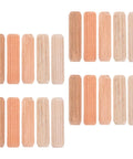 200 Piece Wooden Dowel Pins Kit With Fluted Hardwood Rods Chamfered Tips And Smooth Splinter Free Surface For Furniture And Cabinet Joint Reinforcement Built To Last For DIY Projects, 8mm x 30mm dowels