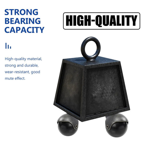 Top Shelf 2 Inch Antique Brass Swivel Casters With Heavy Duty Ball Bearings 4 Piece Furniture Wheel Set For Tables Chairs Cabinets And Rolling Storage Hardware close-up of a heavy-duty caster with a durable design.