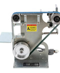 Heavy Duty 550W Brushless Belt Sander Built Tough As Nails For Metal And Wood Work 1X30 Inch 6000RPM Horizontal Polishing Machine with metal frame.