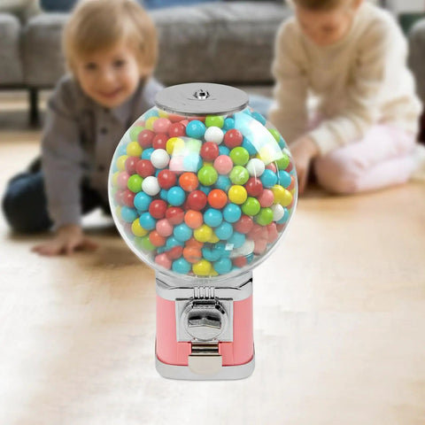 Dead On Pink Twister Ball Dispenser With Slick Coin Slide Interface For Commercial Vends And Arcade Cabinets Packs Hundreds Of Bouncy Orbs And Small Toys Perfect For Steady Daily Sales Outlets with colorful orbs.