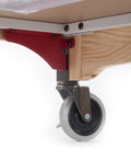 Evacuation Hardware Kit For Serenity Cribs Convert To Evacuation Crib With Metal 3 Point Gusset Plate Design Includes 4 Red Gusset