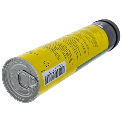 Close-up of Corn Head Grease 4-Pack AN102562 can with yellow label and pull-tab lid for farm equipment