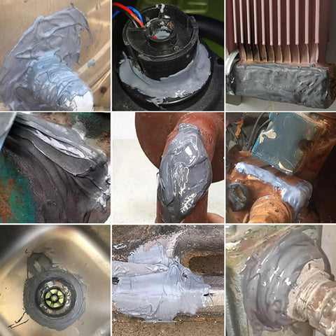 Two Part Pro Grade Industrial Strength Metal Bonding Paste For Structural Restoration on various surfaces