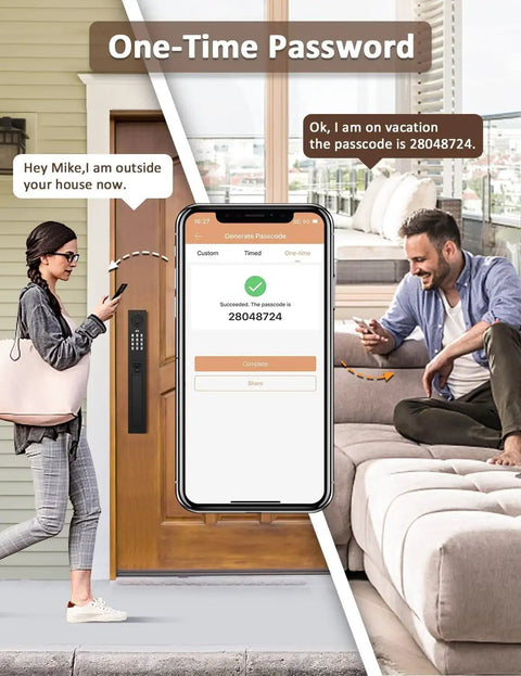 Heavy Duty Matte Black Smart Door Handleset Equipped With A Responsive Digital Keypad Reliable Auto Locking Deadbolt Direct Smartphone App Sync No Sweat Quick Install Fully Reversible Configuration For Modern Residence Front Doors