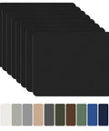 8 Pack Nylon Repair Patches Self Adhesive 7.87 By 5.9 Inch Waterproof Fabric Patches shown in black and other colors