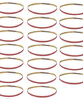 Badass Sandpaper Belt Replacement 20 Piece Set For Belt Sander Tools 330X10mm Abrasive Strips arranged in rows for easy access.
