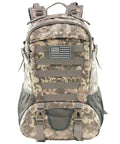 Beefy 30L Tactical Backpack For Men With Molle System Waterproof Day Pack For Hiking And Outdoor EDC ACU Style Military Rucksack