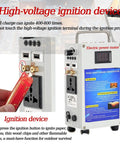Power Up Anywhere Hand Crank Generator with High-Voltage Ignition Device for Off Grid Living and Emergency Lighting
