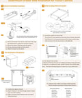 Undermount Drawer Slide Installation guide for Heavy Duty Undermount Drawer Slides 21 Inch Full Extension Soft Close.