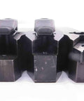 Three Piece Lathe Turning Tool Holder Set Featuring One Inch Square Shank And A No Nonsense Build viewed from the front, showcasing its robust design.