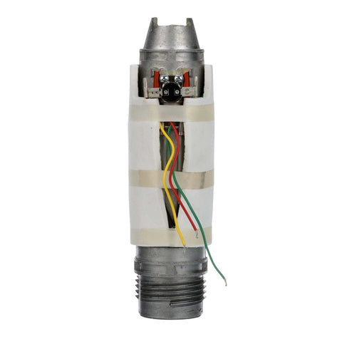 Polyurethane Reactive Adhesive Heat Tube Assembly Kit 120V for PUR Applicators, showcasing metal components and wiring, clear view