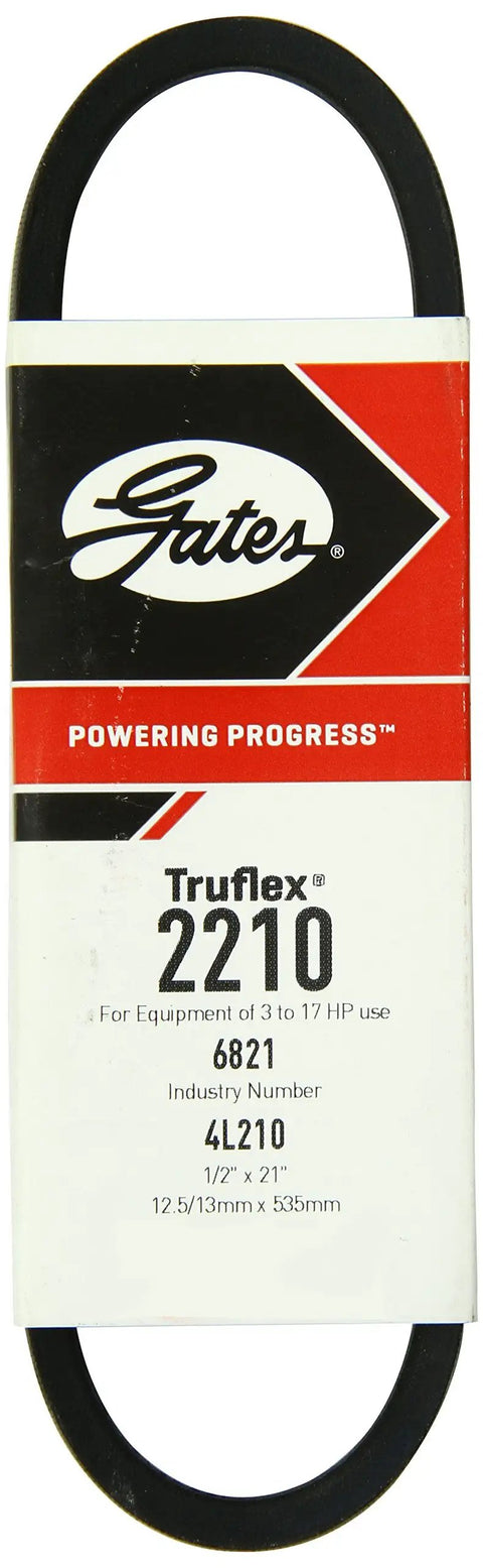 Oil And Heat Resistant V Belt 2210 with quiet operation and vibration reduction packaging shown.