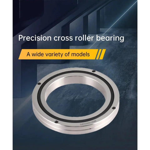 Top Shelf 30x55x10mm Crossed Roller Bearing Rb3010 Fully Sealed C0 Clearance showing compact design for industrial use.