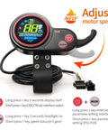 26A To 30A Sine Wave Controller For Electric Bikes And Scooters With LCD V889 Display and throttle, ideal for 1000W upgrade