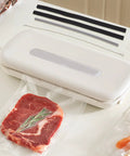 Four Pack Vacuum Sealer Replacement Gasket Strips And Foam Cushions For Easy Sealing Repairs And No Fuss Long Lasting Durability DIY Kitchen Gadget Upgrade Set, with vacuum sealer parts and sealed meat bag