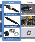 Comparison of Harmonic Balancer Installation Tool Kit materials and longevity for Chevy SBC and BBC Engines.