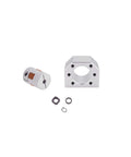SFU2005 RM2005 Ball Screw Assembly 450mm 20mm Diameter With Ballnut And Housing End Supports BK BF15 And Coupler For CNC Machines High Precision 0.05 mm Tolerance Low Noise Smooth Rotation Beefy Steel Build, coupler and support