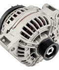 120 Amp Mercedes C240 C320 Alternator Replacement with 6-groove pulley for 2001-2005 models, high-output, new unit