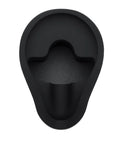 Top view of Portafilter Holder And Tamping Station For Espresso, 304 Stainless Steel With Silicone Espresso Holder Tamper Stand Fits 58mm Portafilters, Stable Non Slip Base, Black Pro Grade Daily Espresso Routines