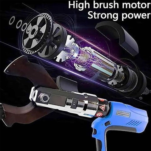 Beast Mode Heavy Duty Cordless Cable Cutter With Electric Ratchet Power, high brush motor, strong power illustration