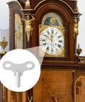 Universal Clock Winding Keys Kit For Old School Mechanical Clocks And Alarm Clocks In Stainless Steel Two Pack