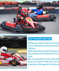 Racers in go-karts using Centrifugal Go Kart Clutch Three Quarter Bore Ten Tooth Sprocket With 40 41 Chain 96 Links.