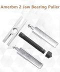 Two Jaw Bearing Puller Remover 30 To 90 Millimeter Adjustable Gear And Bearing Extractor For Narrow Spaces disassembled view