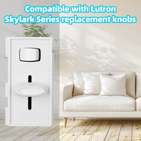 Six Pack Replacement Dimmer Knob Set Universal Dimmer Knobs For Ceiling Lights And Wall Switches Easy Install Fits Skylark Models SCL 153P S 600 S 600P S 660PNL S 603P S 603PNL S 603PG S 1000 Durable PETG