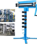 Heavy Duty Sheet Metal Bead Roller Machine With 6 Die Sets Rotary Beading Bender